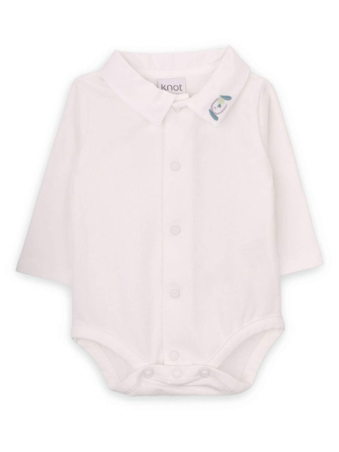 

Боди щенка Knot, белый