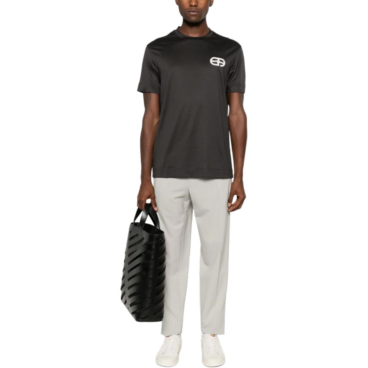 Футболка Asv Ea Jersey EMPORIO ARMANI, черный — фото 3