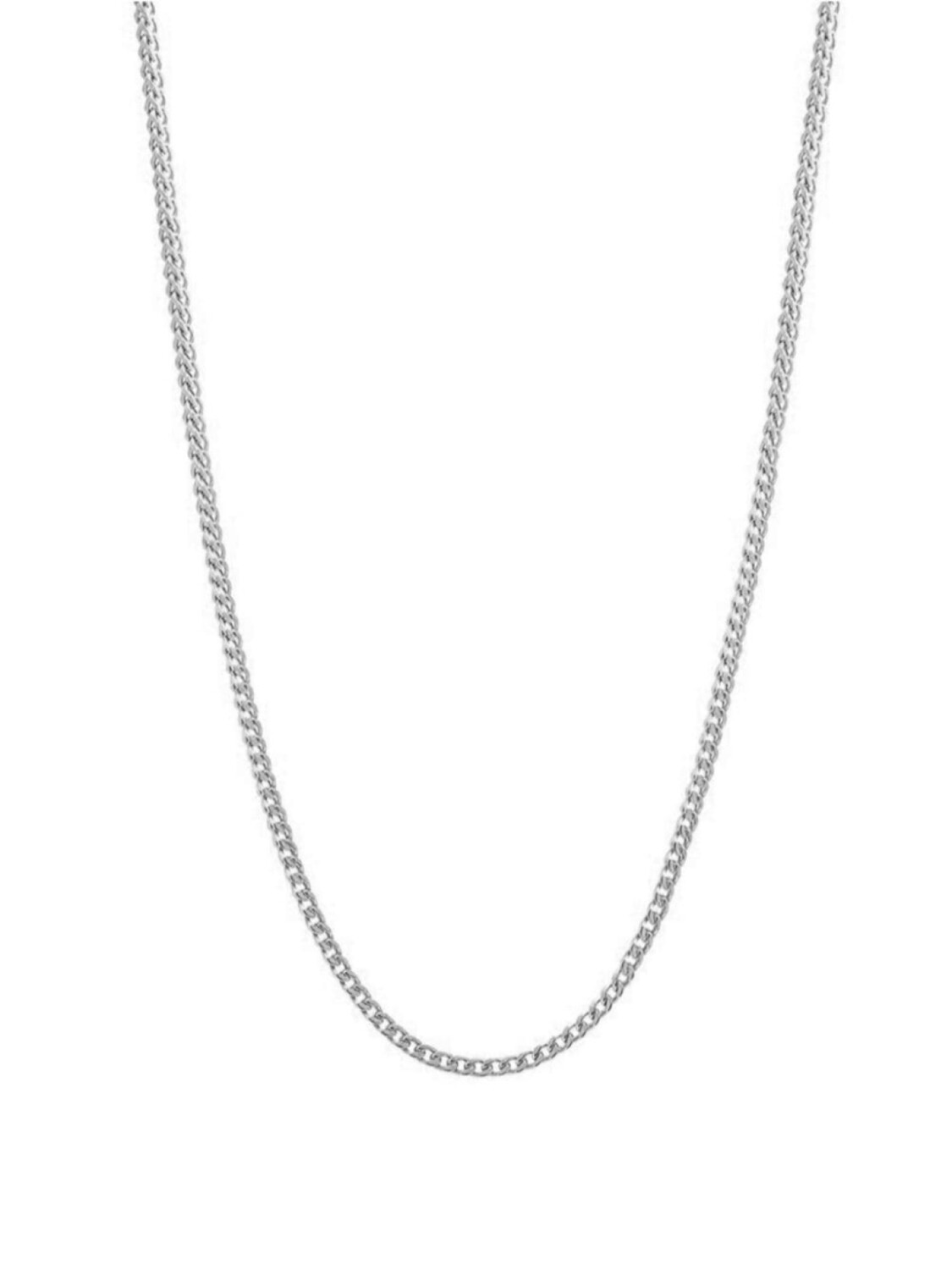 

Ожерелье из цепочек-панцирей Nialaya Jewelry, серебряный