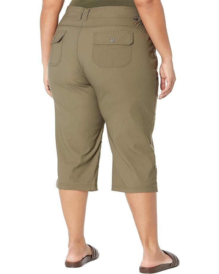 

Брюки Prana Plus Size Halle Capris II, цвет Slate Green