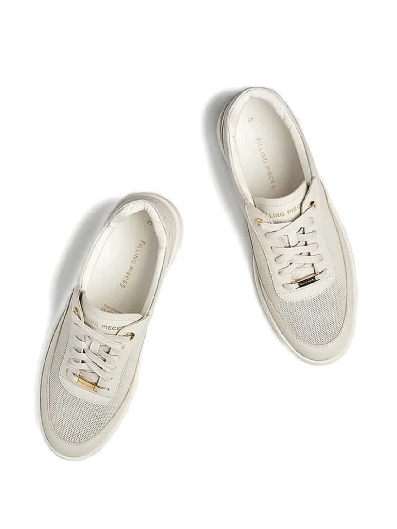 Кроссовки Mondo Aten с сетчатой отделкой Filling Pieces, белый — фото 4