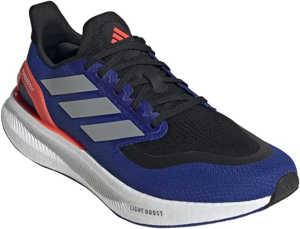Мужские беговые кроссовки Adidas Pureboost 5, синий — фото 4