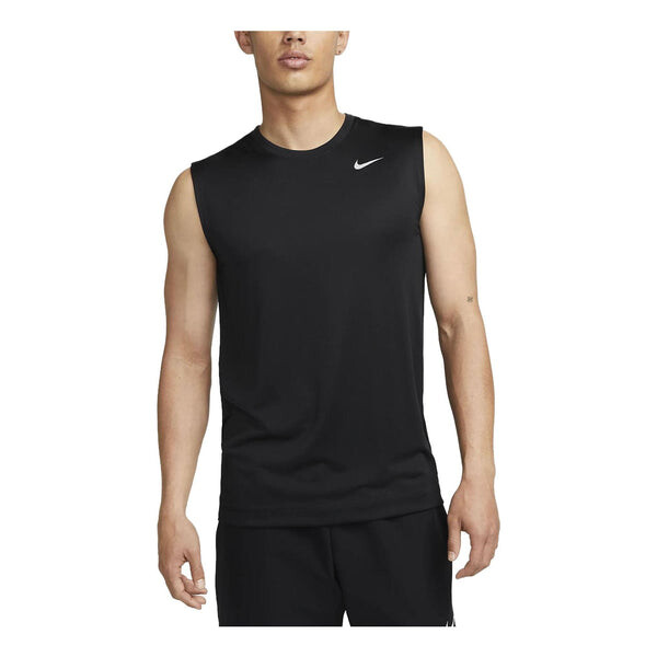 

Футболка Nike Dri-FIT Legend Sleeveless Fitness T-Shirt 'Black', черный