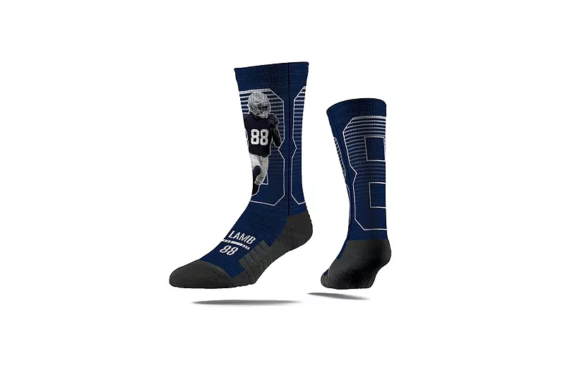 

Носки Strideline Dallas Cowboys CeeDee Lamb Action