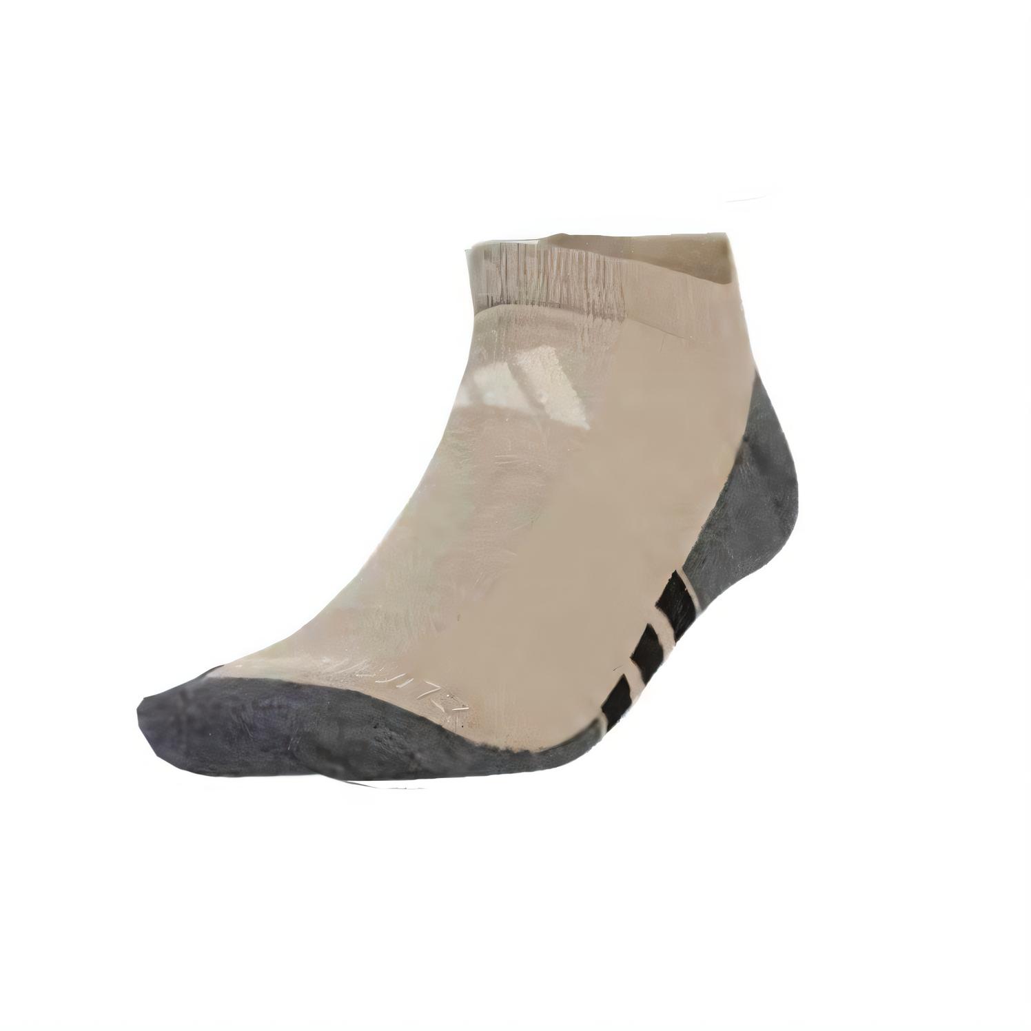 Унисекс носок Adidas, 3 Pack (светло-Sesame Taupe/Pulse оранжевый зеленый/белый) — фото 4