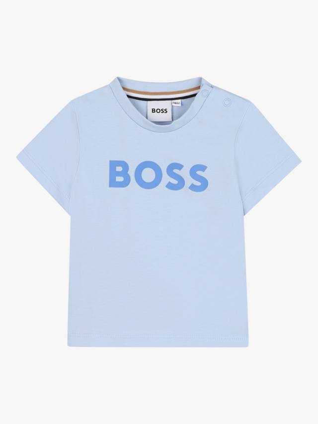 

Футболка с логотипом boss baby HUGO BOSS, цвет Persian Blue