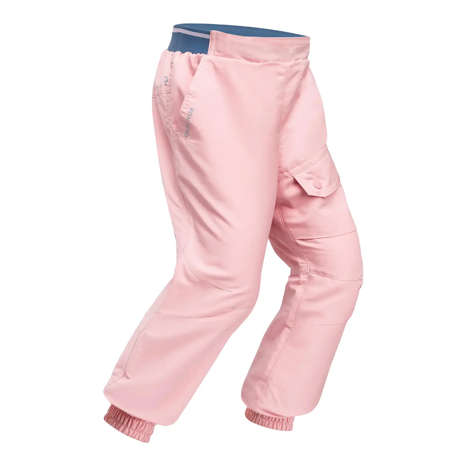 Повседневные брюки темно-розовые детские DECATHLON — фото 2