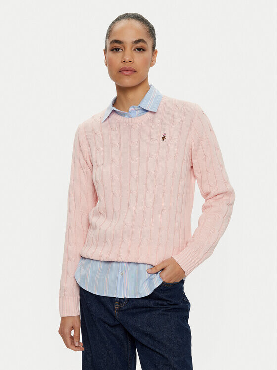 

Свитер обычного кроя U.S. Polo Assn., розовый