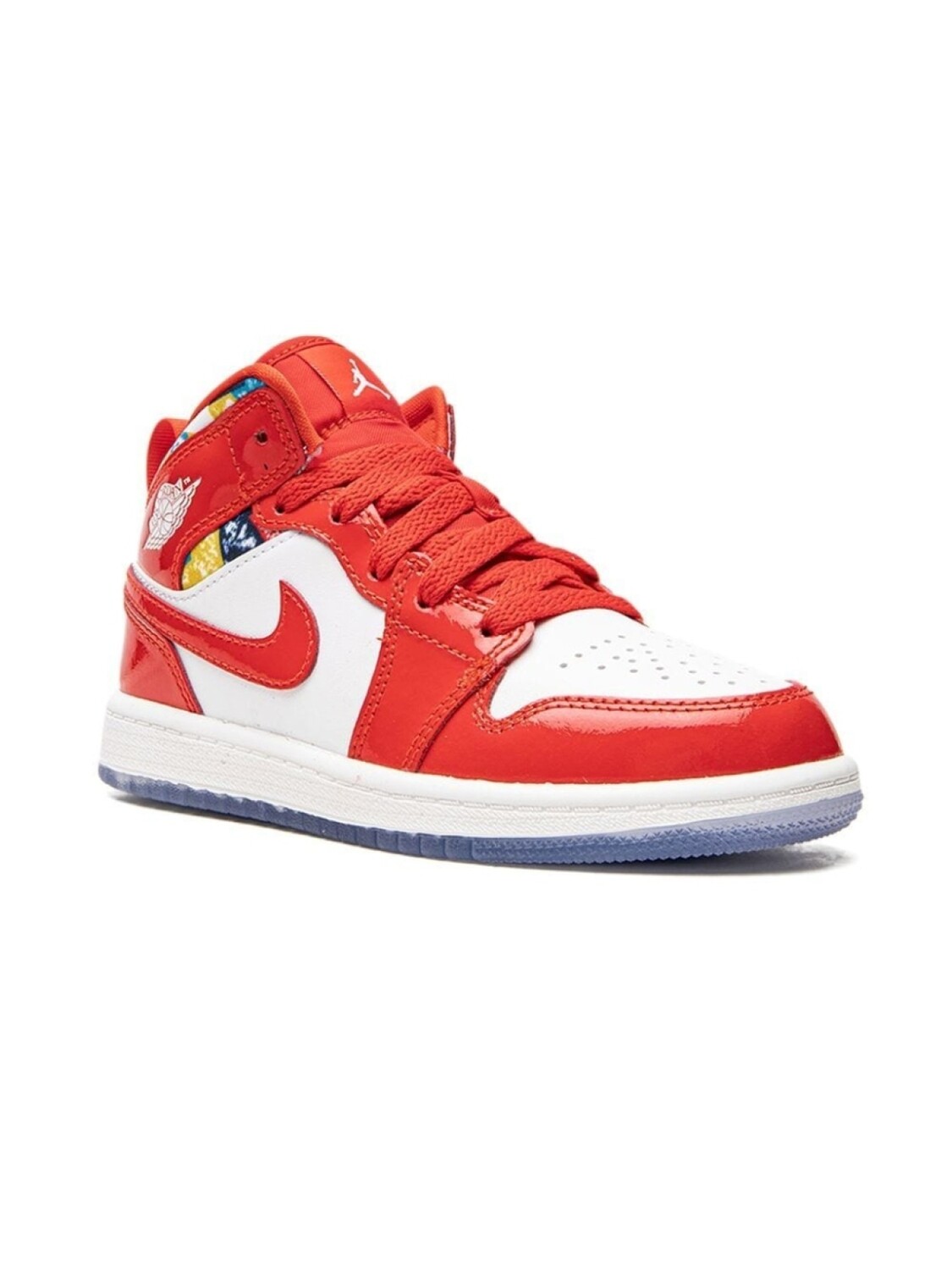 

Кроссовки Jordan 1 Mid SE Barcelona Sweater Jordan Kids, красный