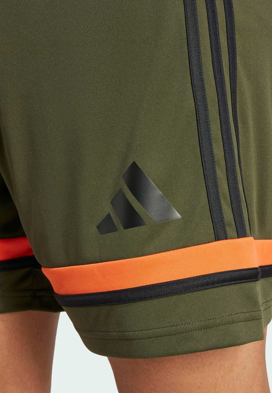 Спортивные шорты Adidas Performance ADIDAS PERFORMANCE, Night Cargo Black Semi Impact Orange/Evergreen — фото 3