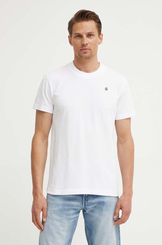 

Хлопковая футболка G-Star Raw, белый