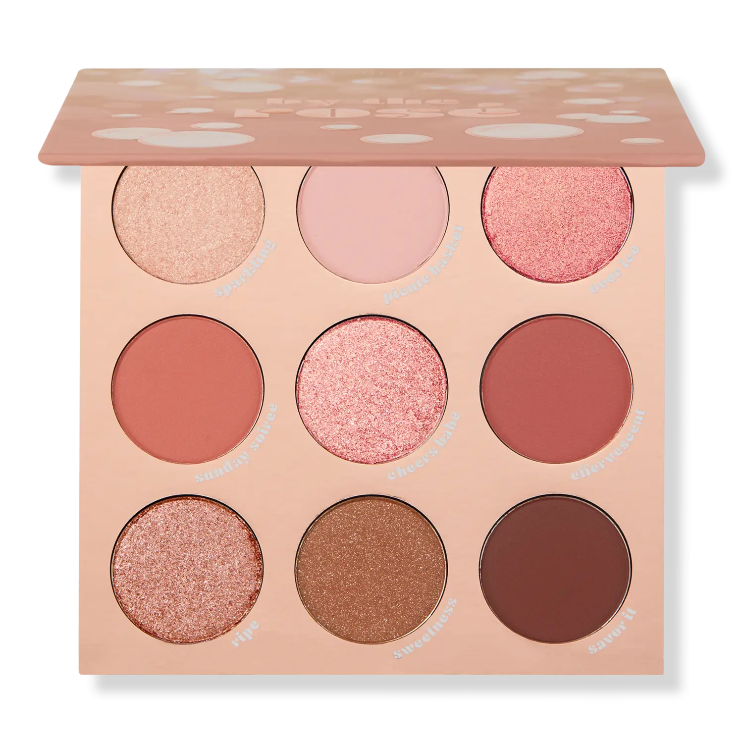 

Палитра теней By The Rosé Pressed Powder Palette ColourPop