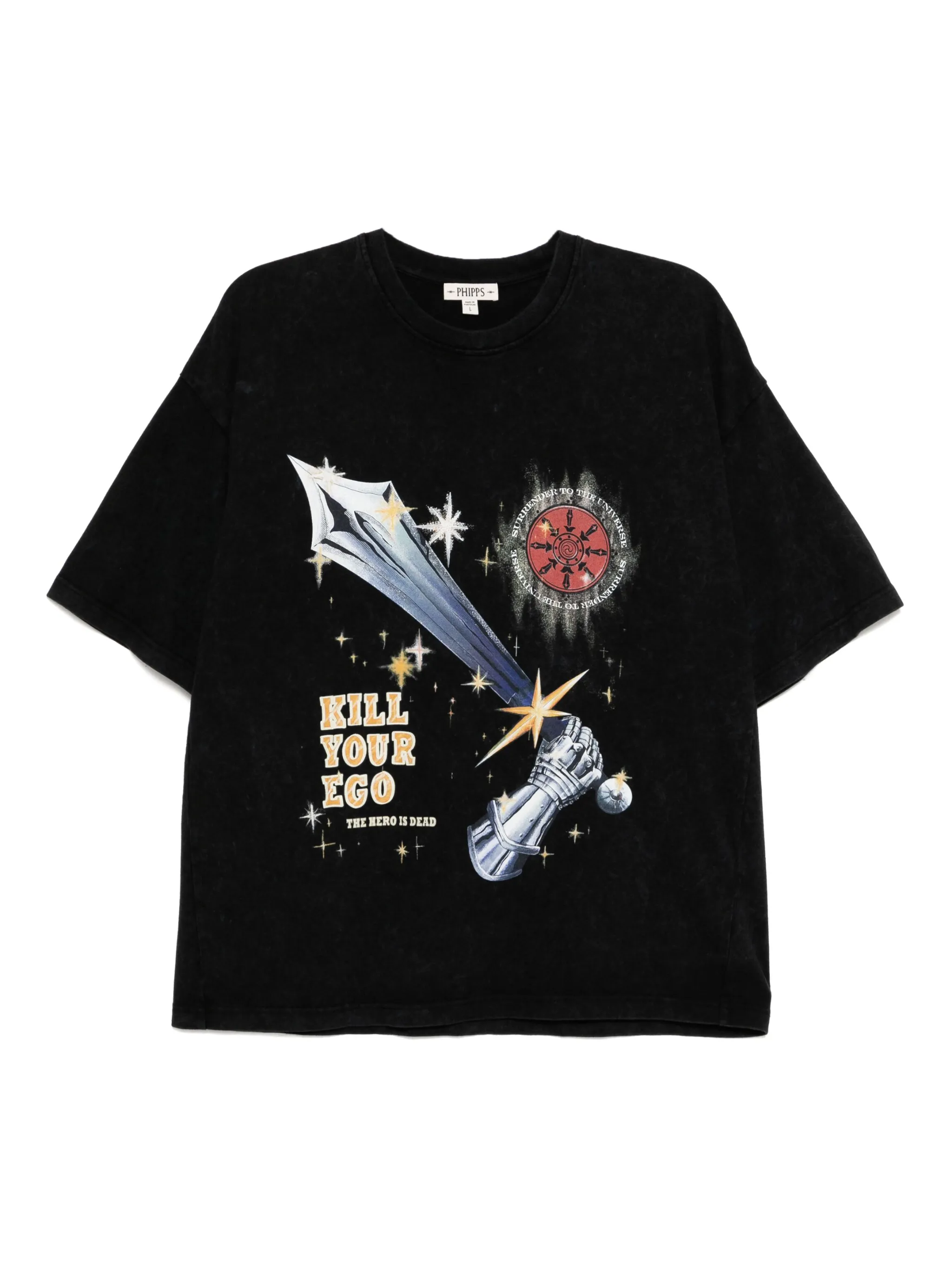 

Футболка с графичным принтом Stain Shade, черный