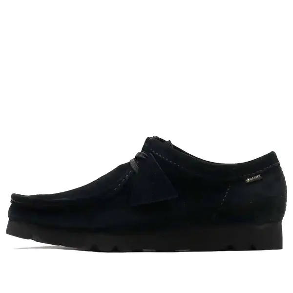 

Кроссовки wallabee gore-tex 'black suede' Clarks, черный
