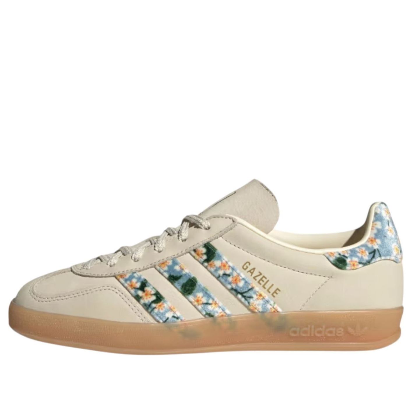 Кроссовки (WMNS) adidas x Liberty London Gazelle Indoor 'Cream White Tactile Blue'