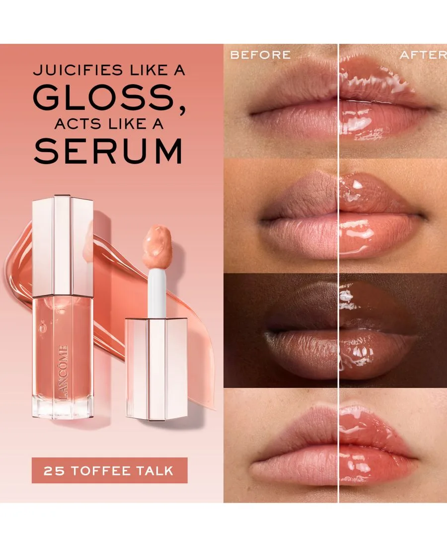 Lip Idôle JuicyTreat Lip Oil Gloss Lancôme, 25 Toffee Talk — фото 3