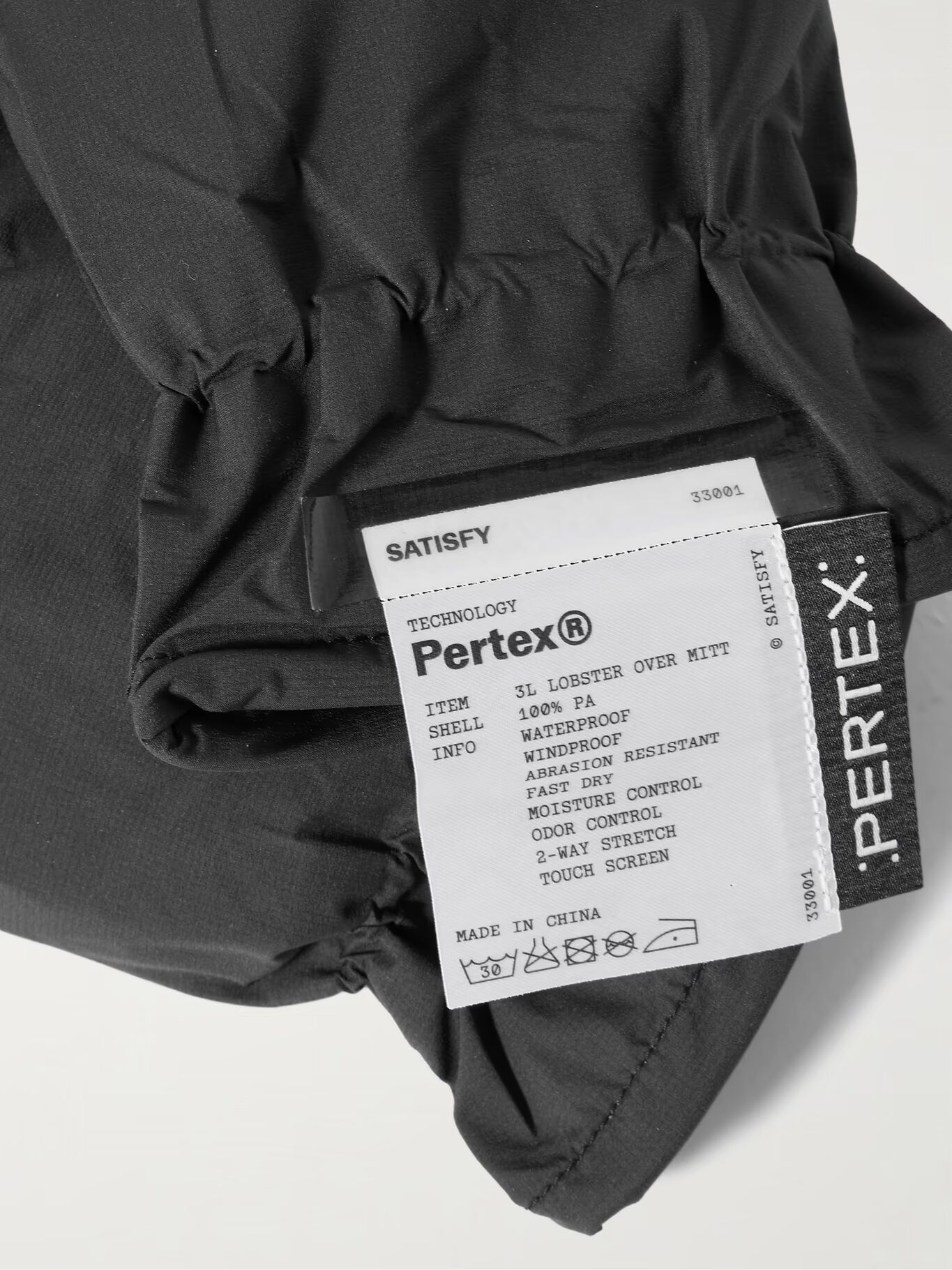 

Перчатки Lobster Pertex Shield Air SATISFY, черный