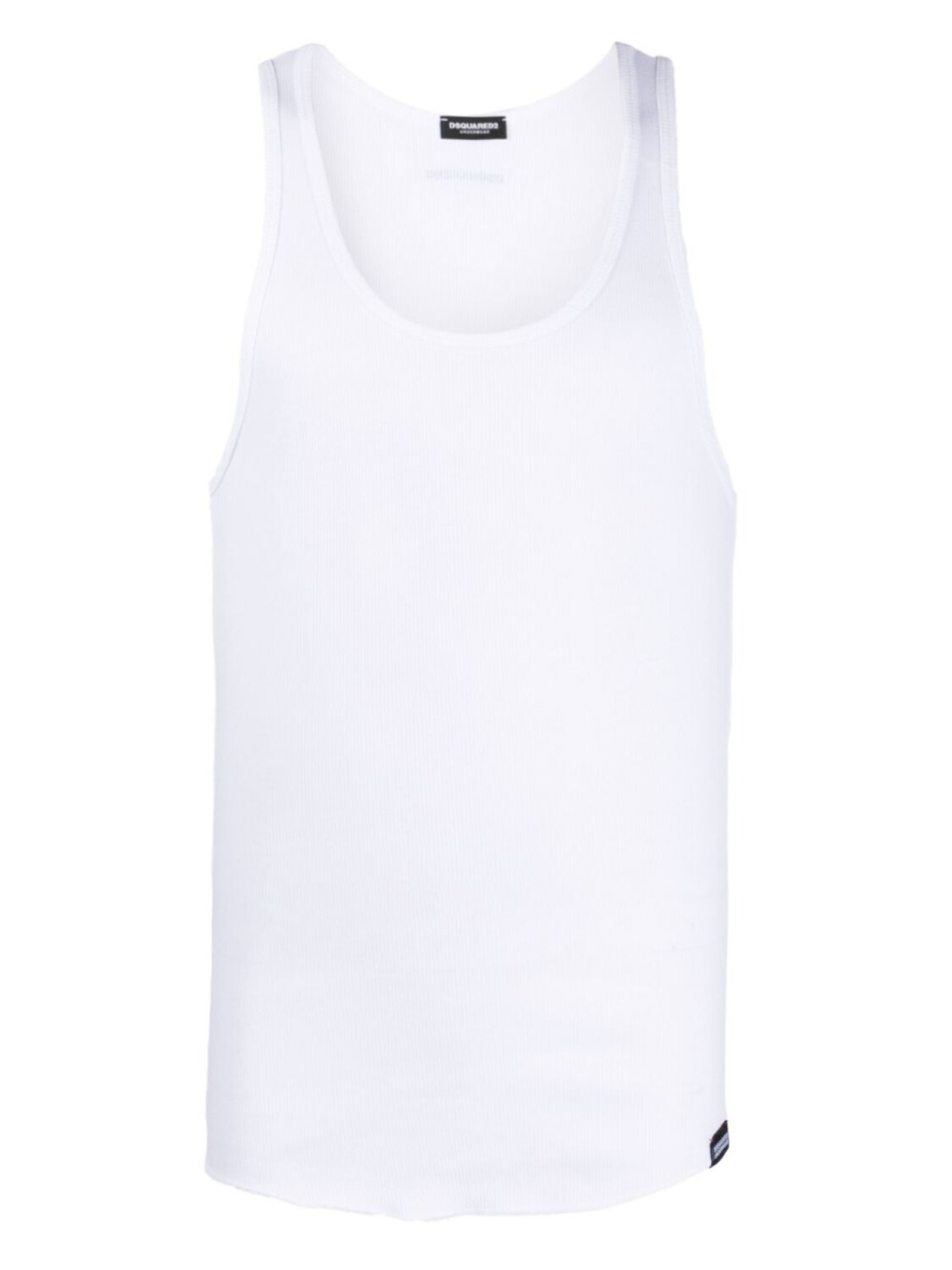 

DSQUARED2 топ в рубчик, белый