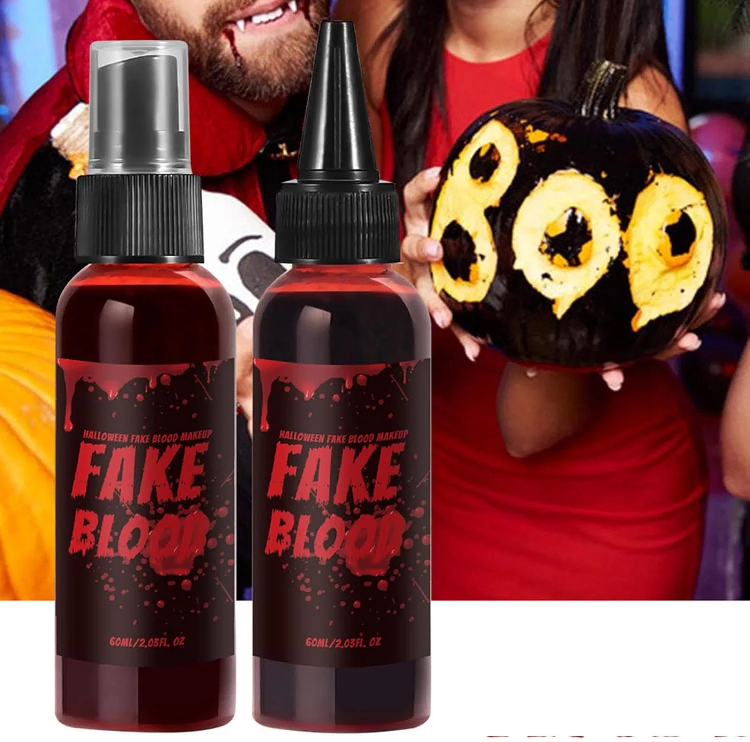 Искусственная кровь Halloween Makeup Kit 60 мл красная — фото 2
