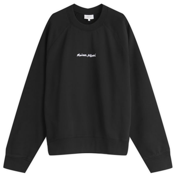 

Толстовка свободного кроя с вышивкой Maison kitsune Maison Kitsuné, черный