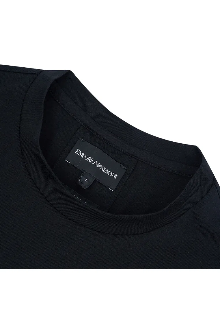 Футболка с длинным рукавом, черная, 8N1TN8 1JPZZ Emporio Armani — фото 4