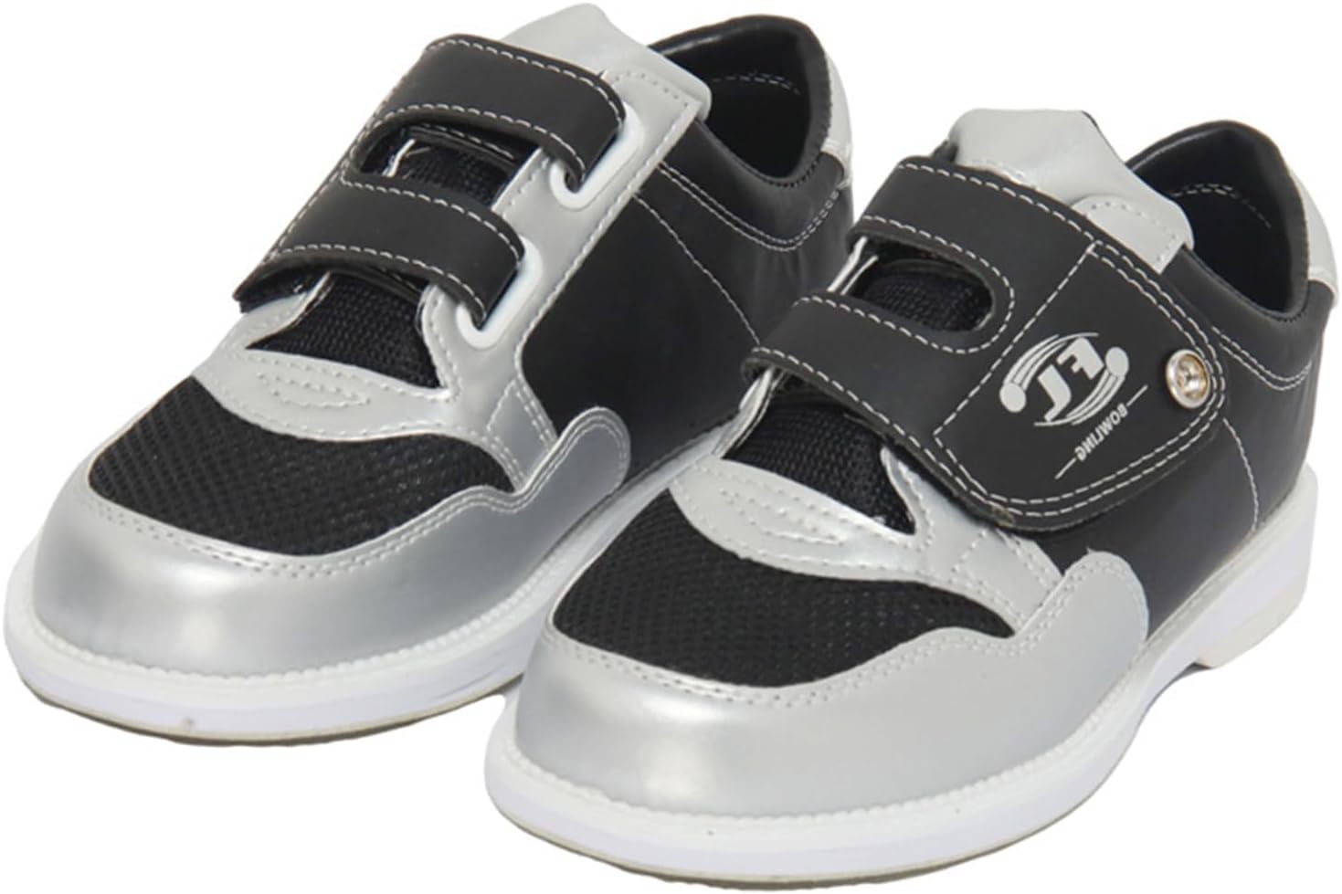 

Мужские и женские кроссовки для боулинга VEACAM с дышащей тканью и скользящей подошвой, подходят для боулеров как правшей, так и левшей, черный