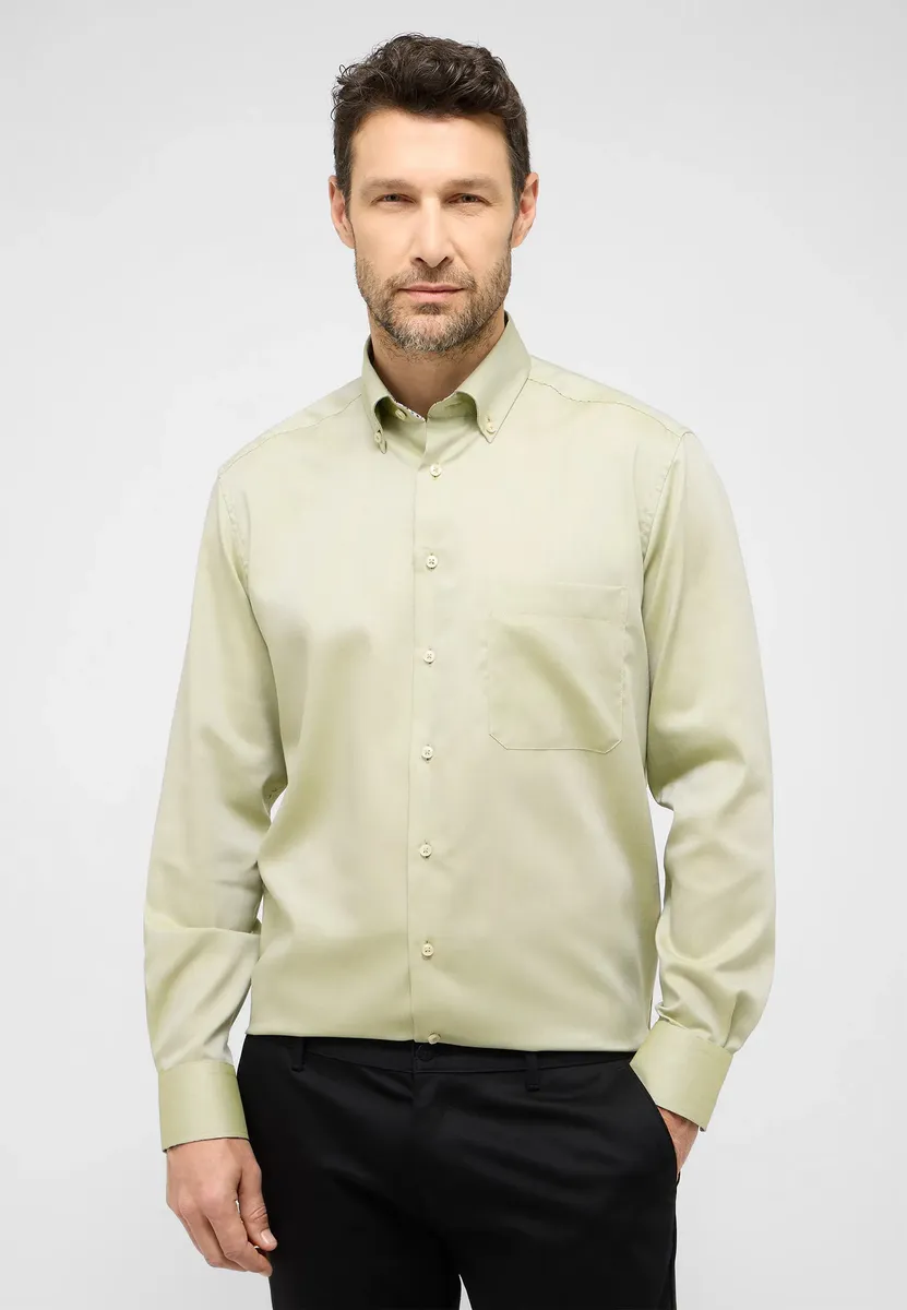 

Рубашка Eterna с длинными рукавами "COMFORT FIT", фисташковый
