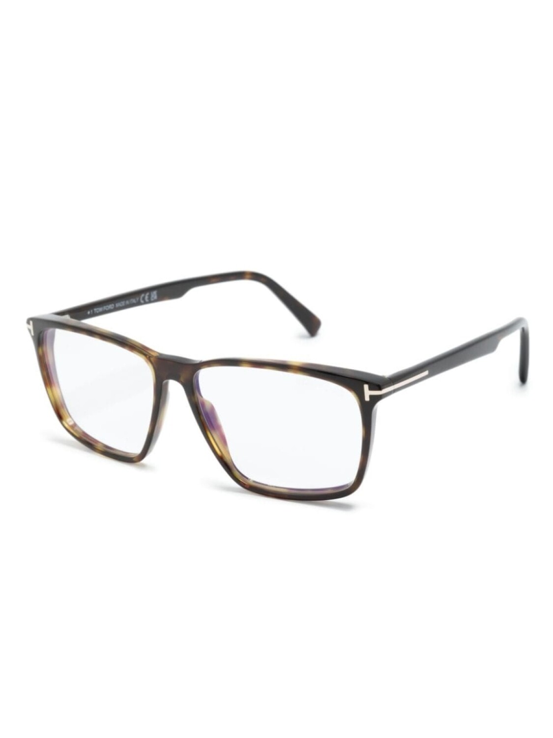 

TOM FORD Eyewear очки в квадратной оправе, коричневый