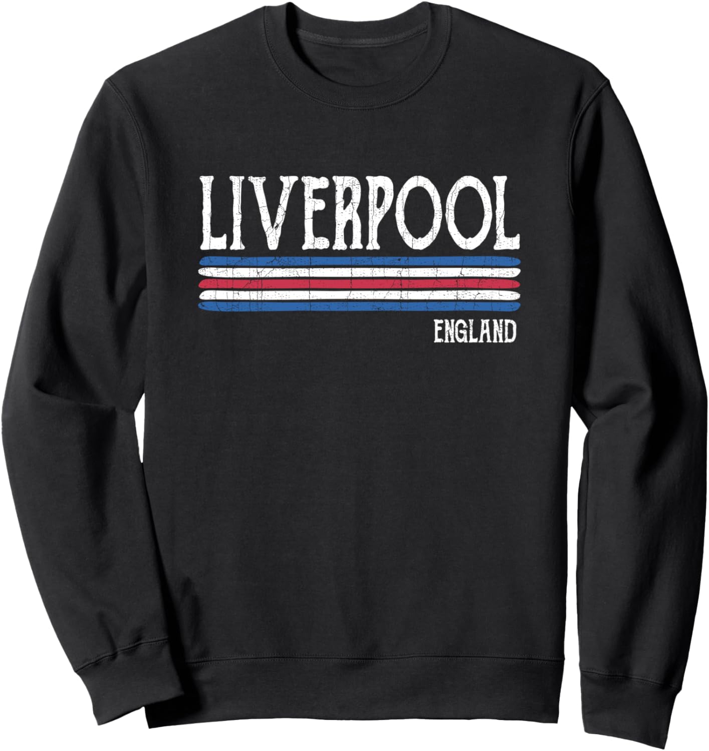 

Толстовка Ливерпуль сборной Англии Vintage Liverpool., черный