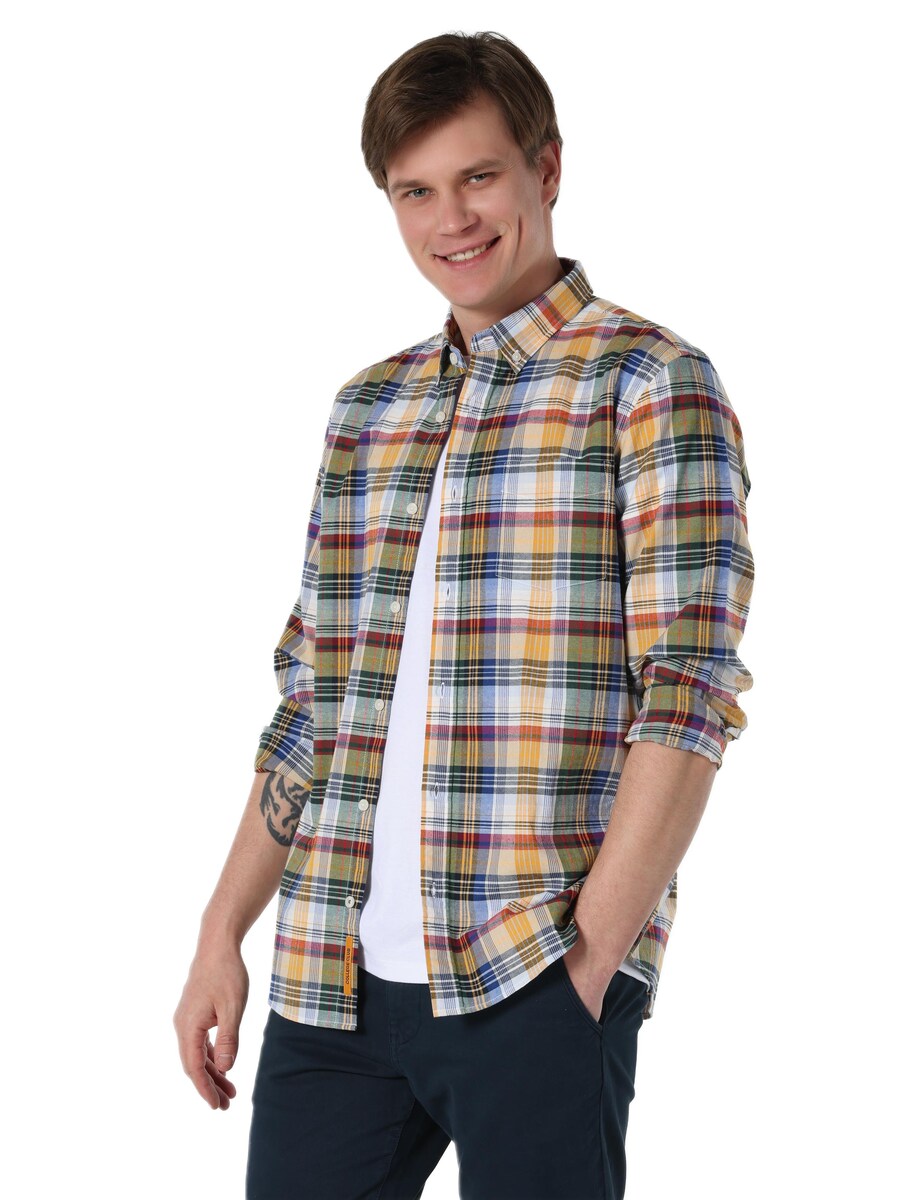 

Рубашка на пуговицах классического кроя Colin's, Mixed Colors