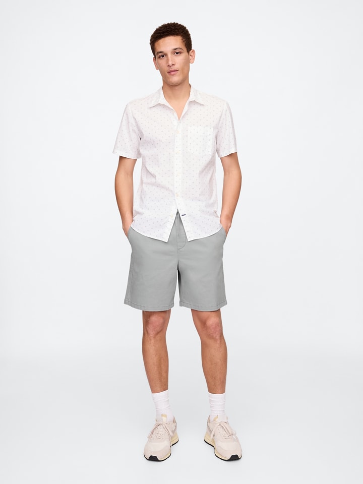 

Тканевые шорты GAP, серый
