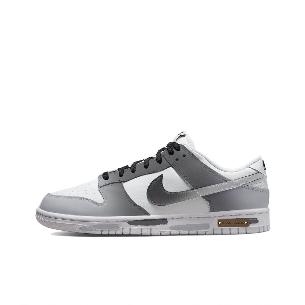 

Кроссовки Nike Dunk Skateboard Shoes Men Low-Top Black White, Черный, Кроссовки Nike Dunk Skateboard Shoes Men Low-Top Black White