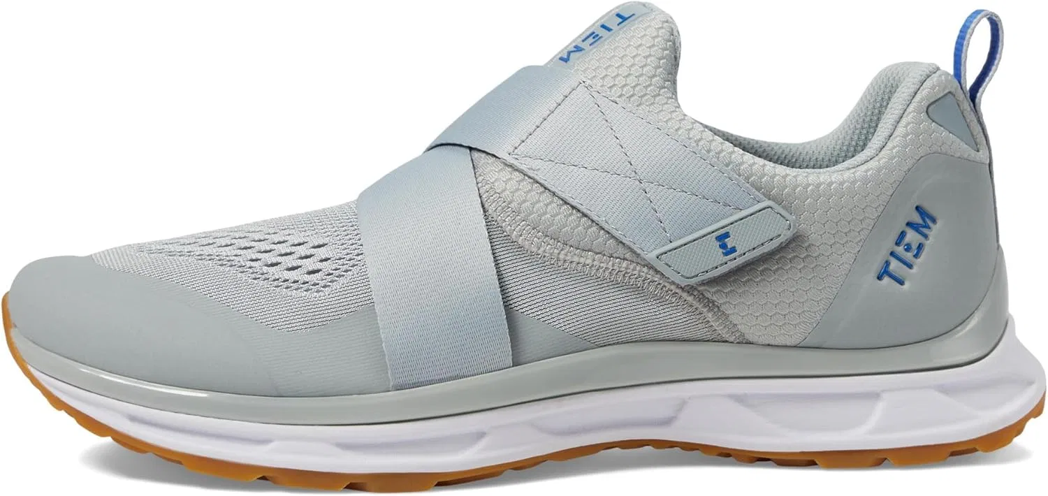 Кроссовки TIEM Slipstream Plateau für Herren, Light Grey Royal Blue — фото 4