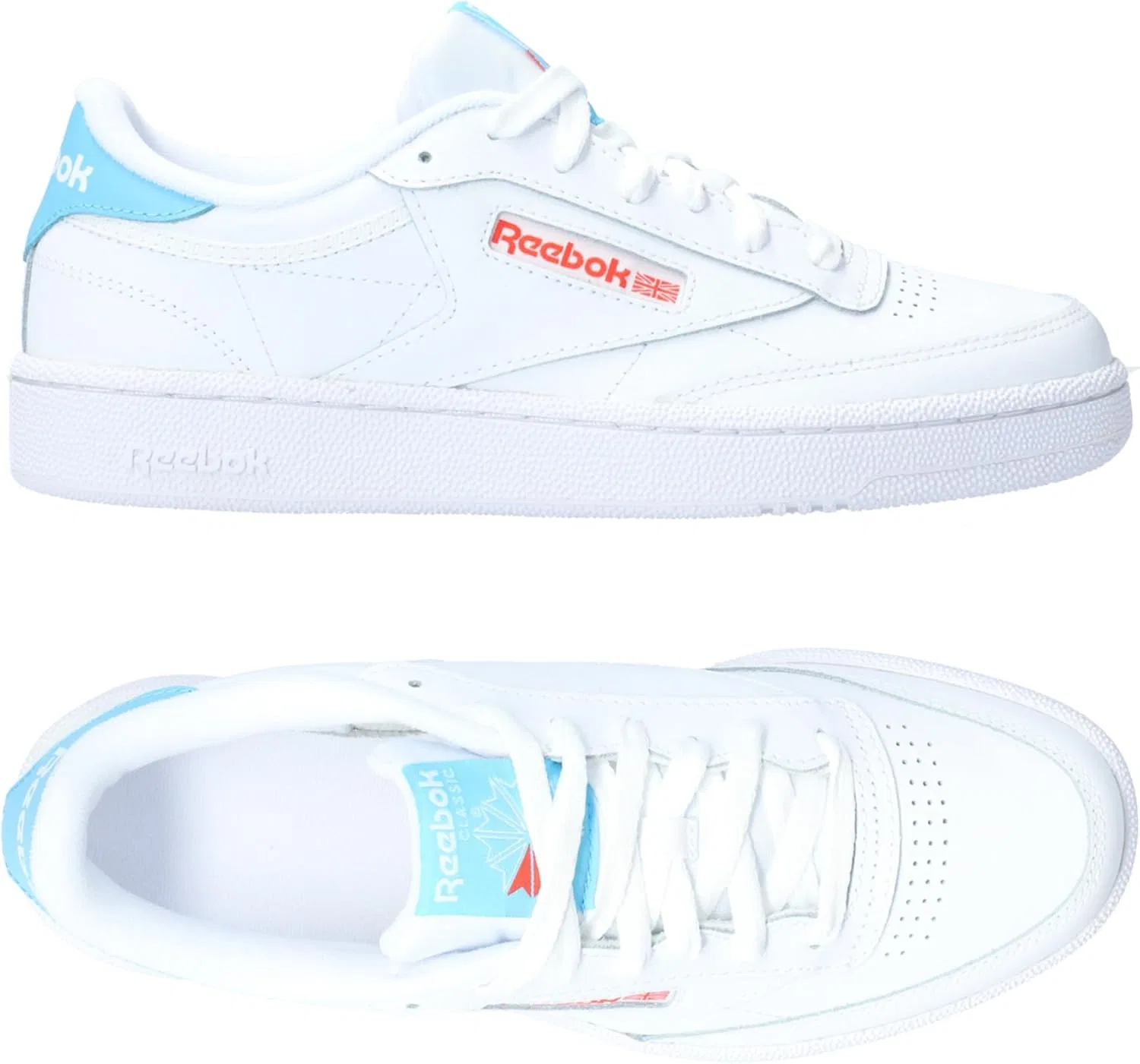 Кроссовки мужские Reebok, Ftwwht Kinblu Dynred — фото 4