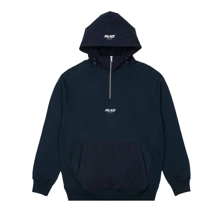 

Толстовка Palace 1/4 Zip Cotton Panel, Navy