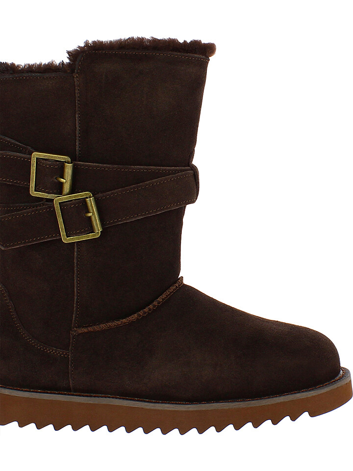 Ботинки Gooce Leder Winterstiefel Huntspill Waterproof, цвет Dunkelbraun — фото 4