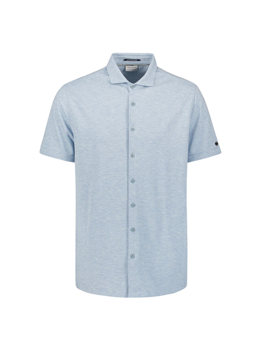 

Рубашка на пуговицах классического кроя No Excess, Light blue