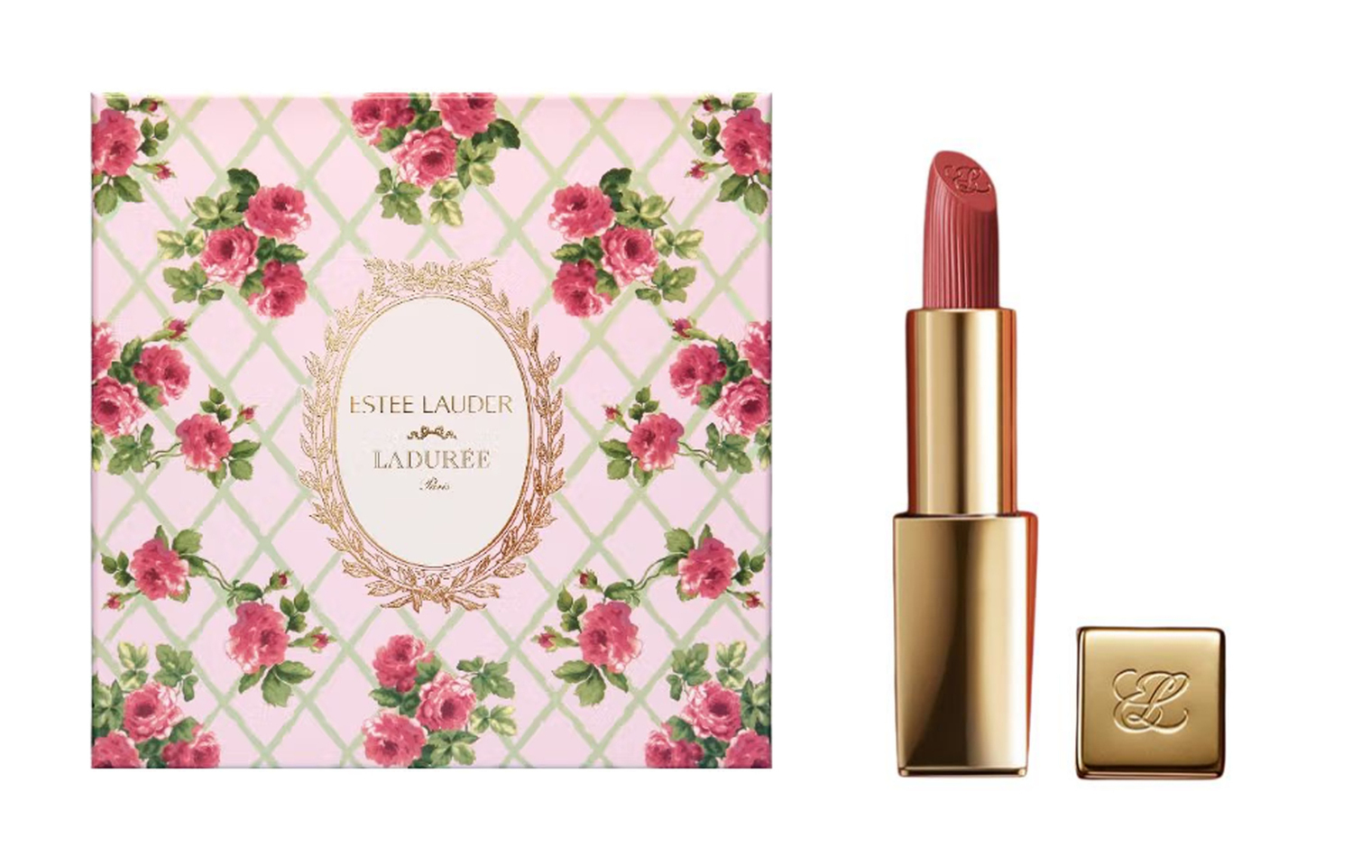 

Yashilandai маленькая золотая туба nude suede box лимитированная серия помады матовые легко растушевываются цвет лица 3,5г ESTEE LAUDER