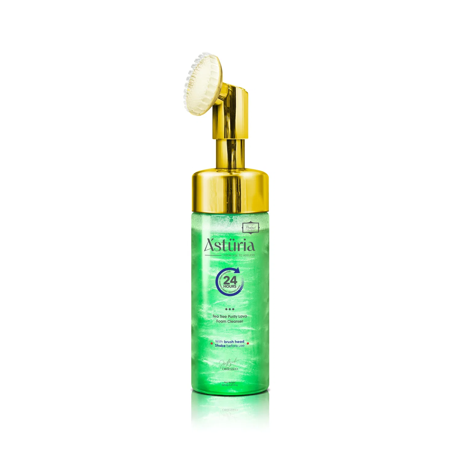 Очищающая пенка Tea Tree Purity Lava Foam Cleanser Asturia, 5.0 Oz