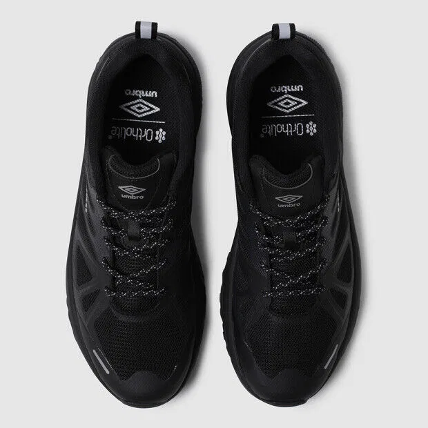 Мужские низкие кроссовки Veiler чёрные от Umbro — фото 4