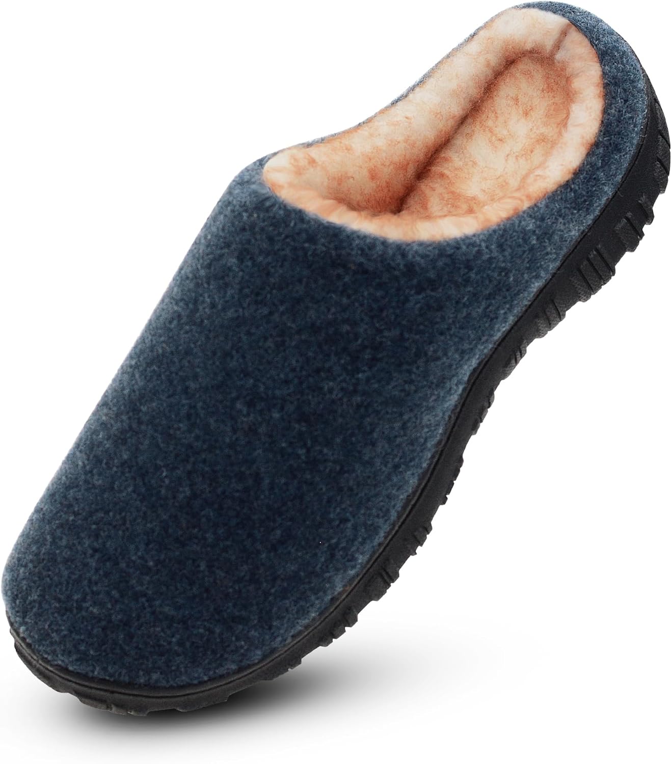 

Мужские домашние тапочки Lulex с памятью формы, для дома и улицы, теплые, синий