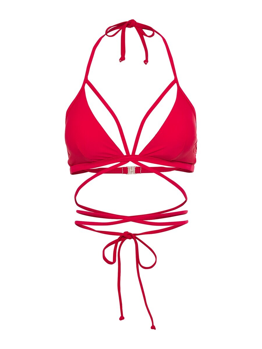 

Треугольный бикини-топ LSCN by LASCANA Triangle Bikini Top Gina, цвет raspberry
