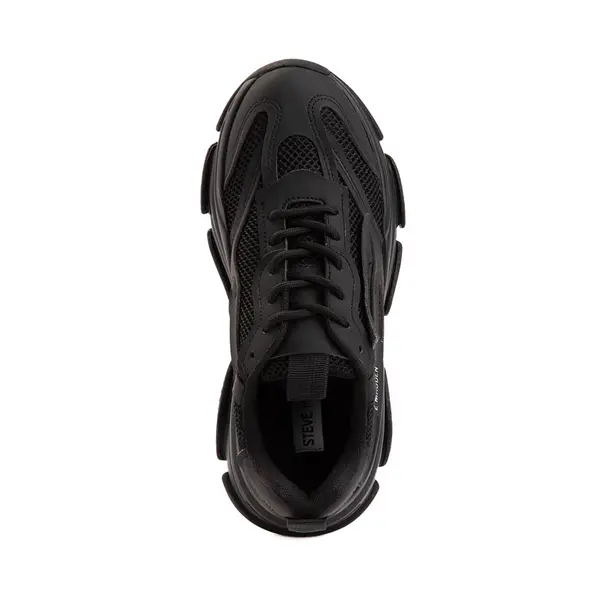 Кроссовки Womens Steve Madden Possession Platform Sneaker, цвет Black Monochrome — фото 2