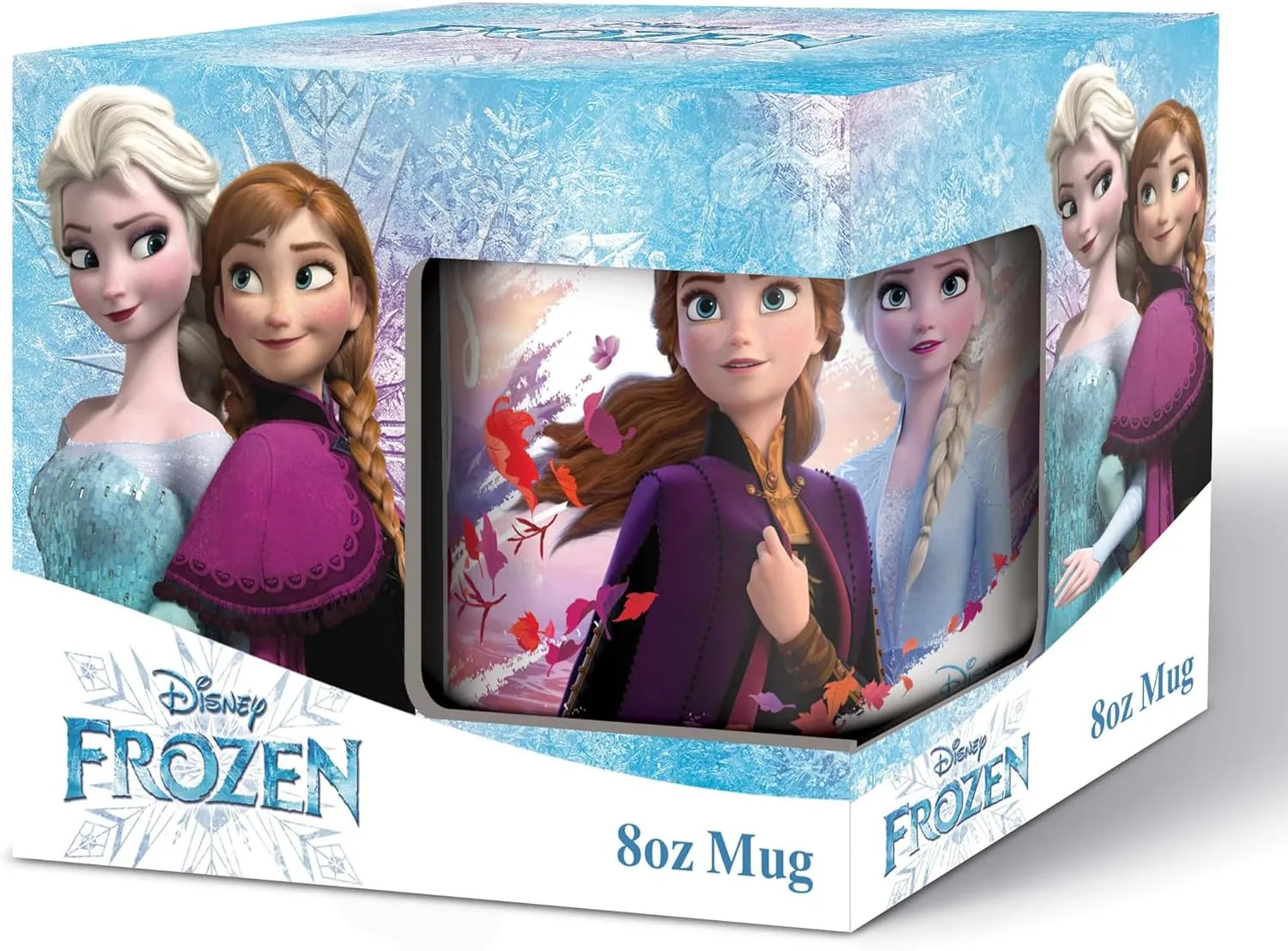 p:os 36321 детская кружка frozen mug, 265 мл, фарфор, в подарочной упаковке — фото 2