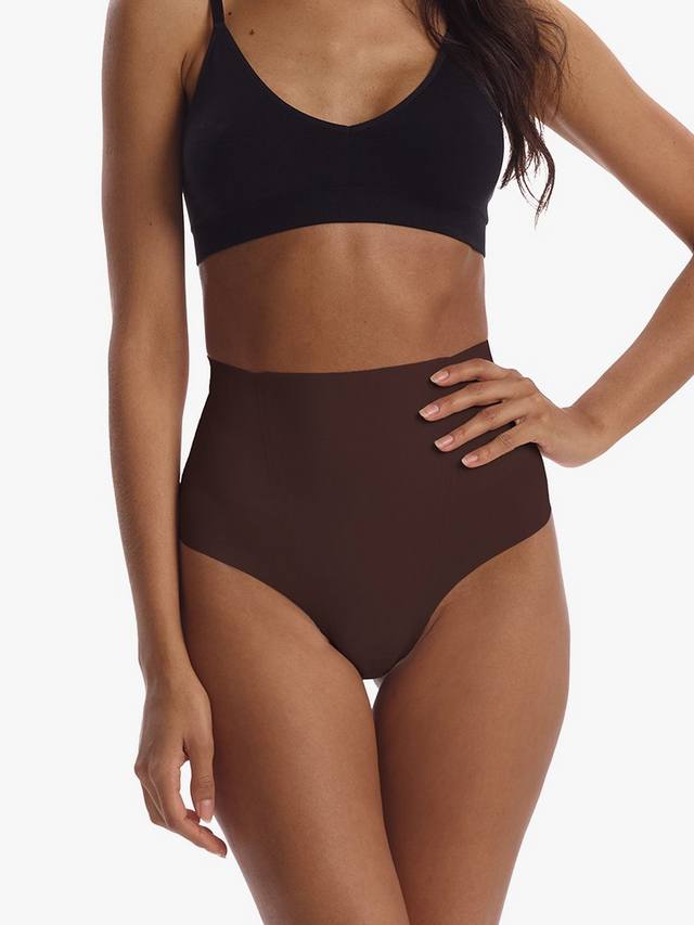 

Бесшовное стринги с зоной сглаживания Commando, Mocha