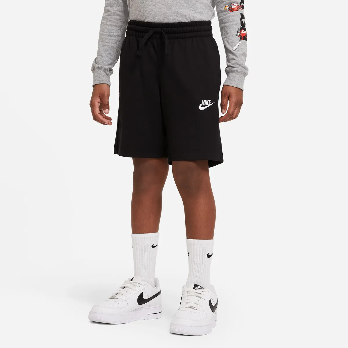 

Шорты Nike Sportswear "ДЕТСКИЕ (МАЛЬЧИКИ) ДЖЕРСИ ШОРТЫ", черный