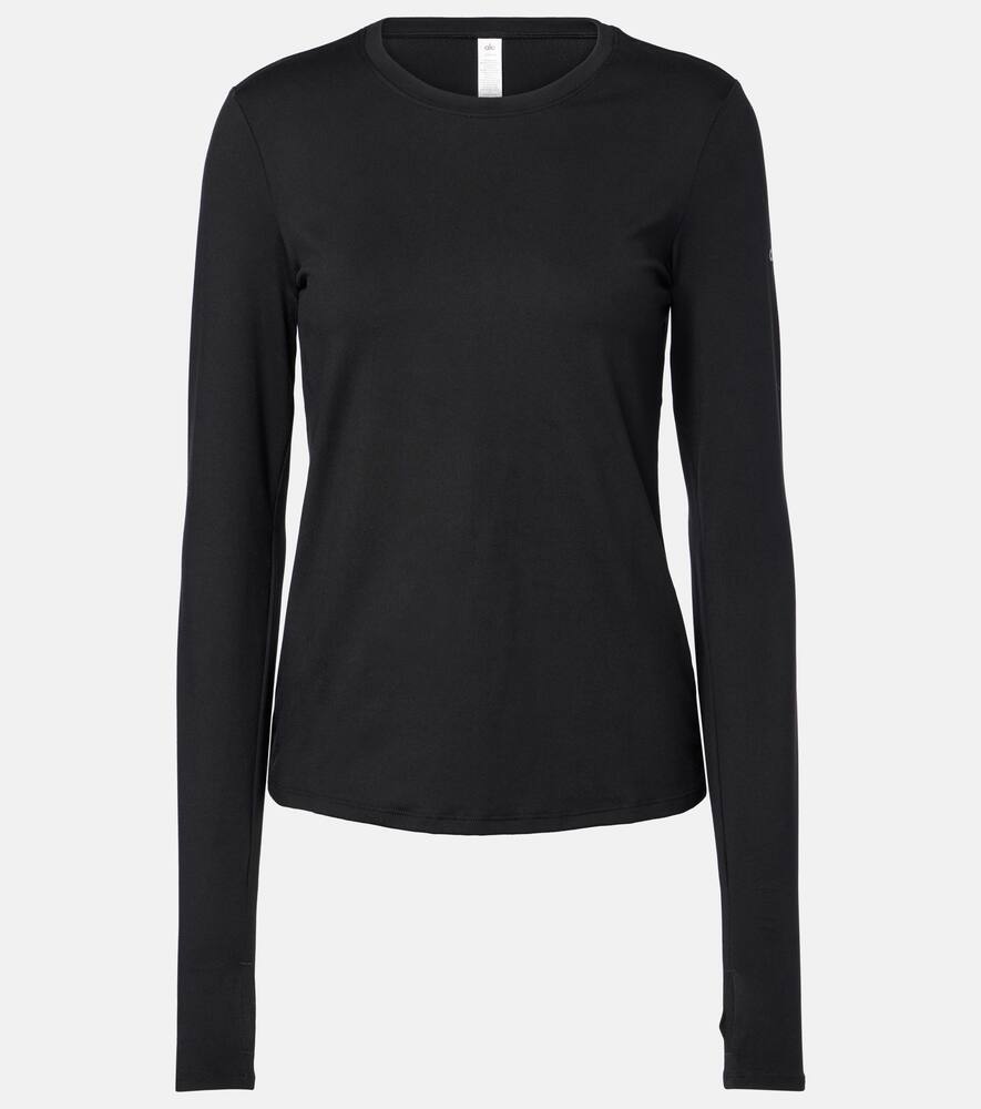 

Alosoft Finesse джерси топ Alo Yoga, Black