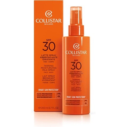 Увлажняющий бронзирующий спрей Spf 30 Latte, Collistar — фото 2