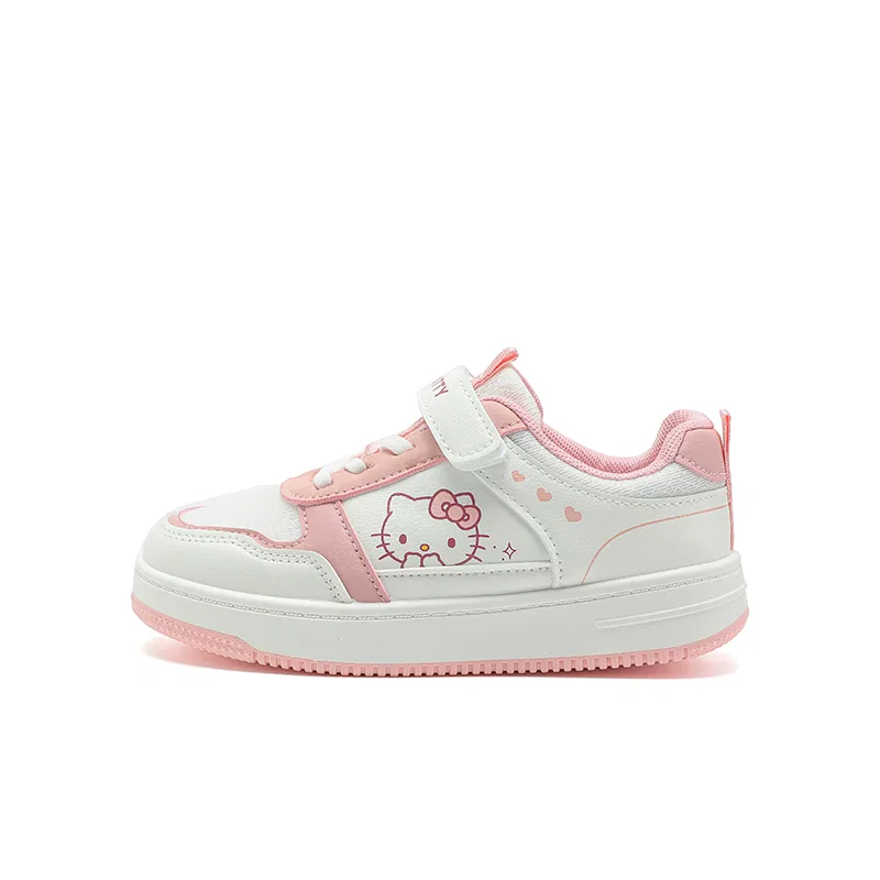 Кроссовки Hello Kitty Air Force 1 с завышенной подошвой, износостойкие, дышащие, противоскользящие, низкий верх Sanrio, Pink Beige-My Melody — фото 3