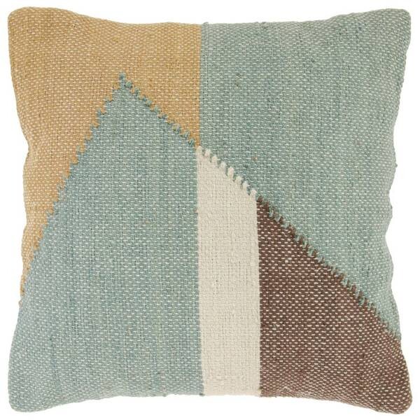 

Декоративная подушка Unique Living Zimba, 45x9x45 см цвет blau/multicolor
